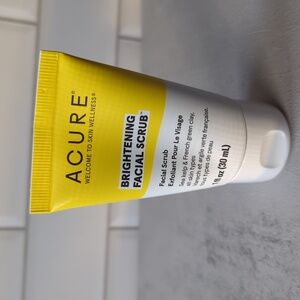 Acure Brightening Scrub Travel Size 1oz NEW